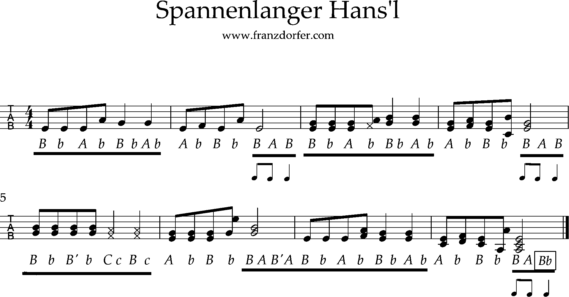 Spannenlanger Hans'l-griffschrift.png Steirische Harmonika- Spannenlanger Hansl